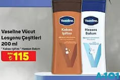 VASELİNE VÜCUT LOSYONU ÇEŞİTLERİ 200 ML